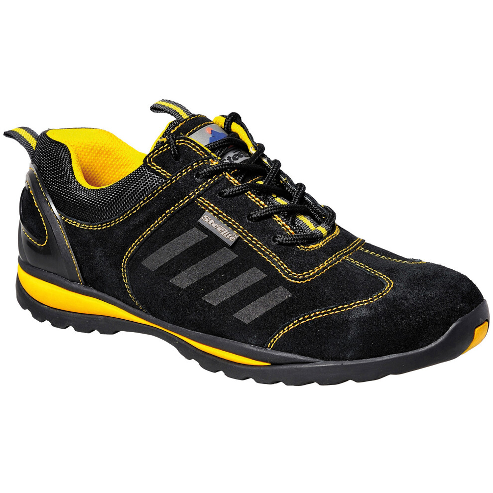 (6, Black) Portwest Unisex Steelite Lusun Safety Trainer / Footwear 5055805454898