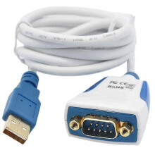 FTDI USB 2.0 to RS232 Serial Adapter Cable DB9 Connector for Windows PC Laptop