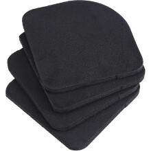 4 Pack Black EVA Anti Vibration Mat for Washing Machine Refrigerator Home Appliance Floor Protector Non Slip