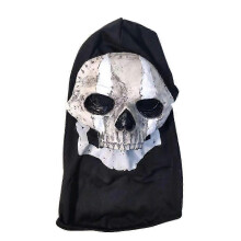 Halloween Skull Mask for Adults Horror Ghost Costume Party Decoration with Adjustable Straps