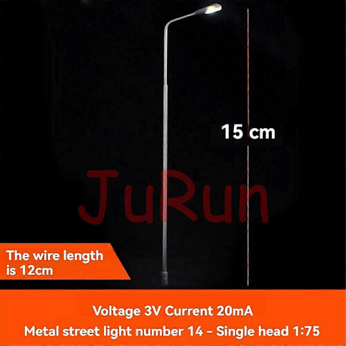 Sand Table Model Street Light Grassland Model Light 175 150mm 2