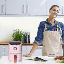3.5L Electric Oil Free Fryer with Time and Temperature Control for Healthy Cooking