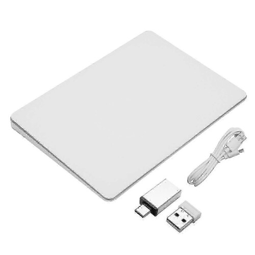 Rechargeable Bluetooth Touchpad with Multi Touch Gestures Wireless Trackpad for Laptop iPad Tablet PC