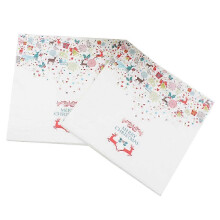 40 Pack Colorful Paper Napkins 33x33cm Disposable Serviettes for Party Dinner Decoration