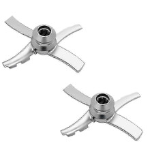 2PCS Replacement Paddle Blades Compatible with Ninja Creami NC300 Series Ice Cream Maker