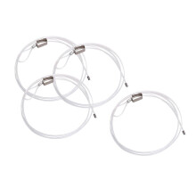 4 Pieces Picture Rail Hanging Cord Nylon Cord for Curtains Paintings Basket