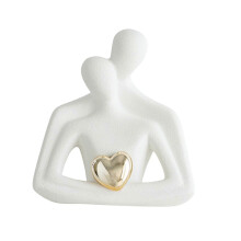 Hugging Couple Statue Lover Figurine Creative Art Craft Sculpture Home Decor for