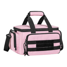 Pink Tool Bag for Women Girls Cosmetics Versatile Practical Ladies Toolbag