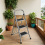 Songmics (Grey) 3-Tier Folding Stool, Step Ladder with Safety Lock, for Home Storage 1