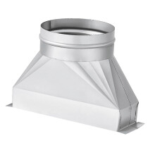 Duct Transition Fittings for Industrial Commercial Building Dryer Vent Hose