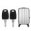 Clés de verrouillage pour valise TSA002 TSA007, clé multifonctionnelle 4