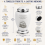 Adult Ashes Cremation Urn with Train Engraving White 3