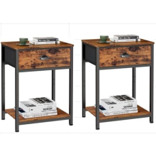 Side Table,Rustic Brown