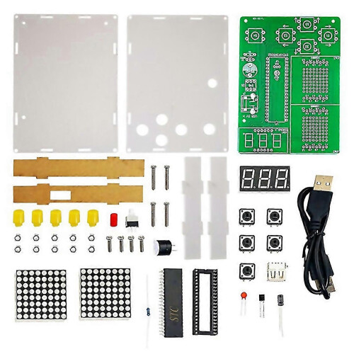 Diy Pixel Game Maker Kit Electronics Diy Soldering Project Practice Solder Learning Assembly