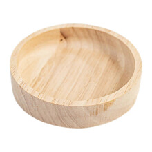 9cmx9cmx2cm Wooden Hamster Feeding Bowl Hedgehog Dish Cage Decor Food Bowl Small Animal Food