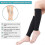 Chaussettes de compression pour mollets, chaussettes de compression sans pieds 2
