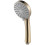 Brushed Gold Handheld High Pressure ABS Shower Head Water Saving Hand Shower Head 5 Function Rain H 1