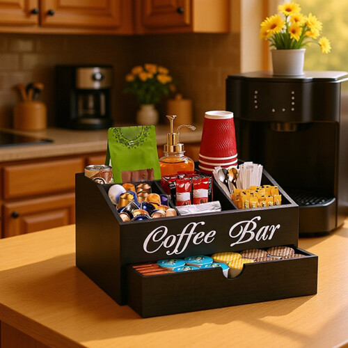 Modern Coffee Pods Organizers With Sturdy Mats for Stability 2