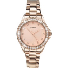 Sekonda Elizabeth 33mm Women's Watch with Stone Set Case and Stainless Steel Bracelet