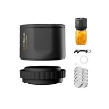 Vacuum Sealer Machine Kit for Mason Jars with 8 Wide Mouth and 8 Regular Mouth Canning Lids