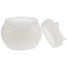 Halloween Pumpkin Jar Mold DIY Craft 9X5.7CM Decoration Set with Certified Material