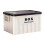 White Blue Lidded Storage Bin Car Trunk Organizer Space Saving Storage Box with Lid 1