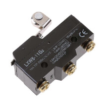 Microinterruttore a leva con cerniera a rullo momentanea SPDT LXW5-11G2 1NO 1NC