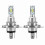 2 X H4 9003 Hb2 6000k Super White Csp Led Headlight Bulb Kit 1