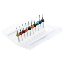 Box 10x 0312mm Pcb Small Drill Bits Pcb Drills Drill Drilling