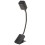 For Kindle & Notebook Reading Light Led Book Light Table Lamp Mini Flexible Clip 1