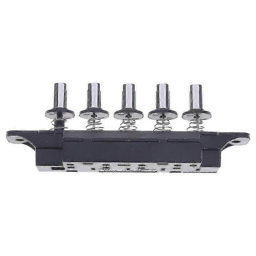 Five-position plug-in button switch for range hood five-position silver switch HFMQV 1