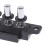 Five-position plug-in button switch for range hood five-position silver switch HFMQV 4
