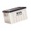 White Blue Lidded Storage Bin Car Trunk Organizer Space Saving Storage Box with Lid 3