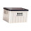 White Blue Lidded Storage Bin Car Trunk Organizer Space Saving Storage Box with Lid 5