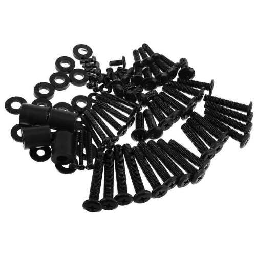 88Pcs TV Wall Mount Screw Kit for Bolt Mounting Includes Various Sizes for Secure Installation 1