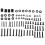 88Pcs TV Wall Mount Screw Kit for Bolt Mounting Includes Various Sizes for Secure Installation 5