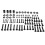 88Pcs TV Wall Mount Screw Kit for Bolt Mounting Includes Various Sizes for Secure Installation 6