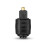 Adaptador de audio óptico de 3,5 mm hembra con conector mini jack a conector Toslink digital macho 4