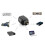 Adaptador de audio óptico de 3,5 mm hembra con conector mini jack a conector Toslink digital macho 5
