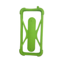Soft Silicone Phone Case with Holder Compatible for Samsung iPhone Universal Bumper Frame