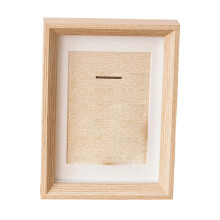 Style B Medal Display Case Wooden Decoration Versatile Stylish Storage Box Photo Frame
