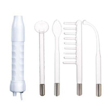 Portable Handheld High Frequency Skin Therapy Wand Machine for Acne Treatment Skin Tightening Wrink