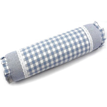 Buckwheat Cylinder Neck Roll Pillow - EDOMI Cervical Pillow Buckwheat Hulls Filling Bolster for Cool Sleep Neck Support for Lumbar Back and Side Sleep
