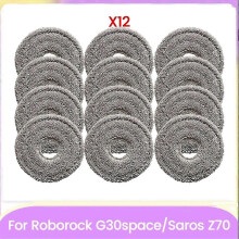 Washable Mop Pads Roborock Saros Z70 Roborock G30space Vacuum Cleaner Parts Mop