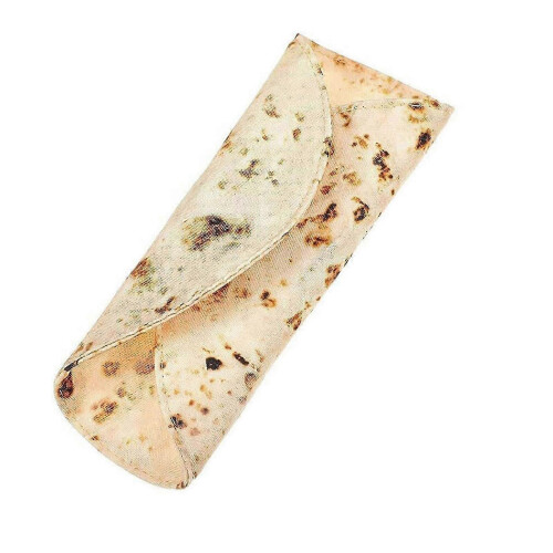 Funny Tortilla Roll Pencil Case Imitation Pancake Pizza Tool Rolled Collection 1