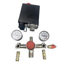 iron shell gauge Air Compressor Pressure Switch Control Valve G1/2 20mm Clear Readings Regulator