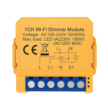 Tuya Wifi Dimmer Module Smart Home Diy Breaker Supports Voice Control App Control