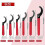 6 Pieces Spanner Wrench Set Adjustable Coilover Wrench Spanners Hook Wrenches Tools Coilover 1