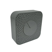 WLAN-Luftqualitätsmonitor 5-in-1: Luftqualitätsmesser (Hcho/CO2/VOC/Temperatur/Luftfeuchtigkeit) mit Fernbedienung und Alarmfunktion
