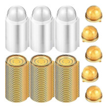 100pcs Clear Plastic Mini Cupcake Boxes Muffin Pod Dome Muffin Cake Container Box Individual